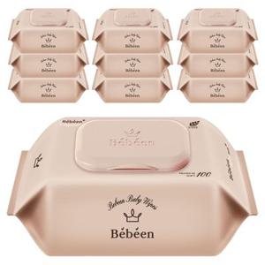 베베앙 아기물티슈 오리지널 플러스 캡형 100매 10팩