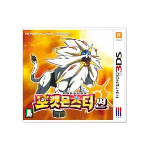 닌텐도 3DS 포켓몬스터 썬 한글판 게임 칩 팩 새제품