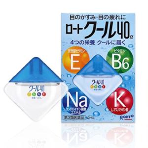 로토쿨 40 알파 일본안약12ml 눈에 필요한 영양소보충 눈피로 충혈 눈병예방
