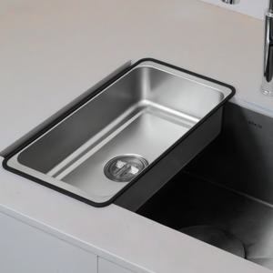 씽크대 사각 바구니 304 설겆이통 싱크볼 싱크대 설거지통 스텐 공중부양 젖병 설거지볼