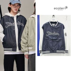 [모다아울렛][에꼴리에]봄 이월 데님라이크 야구점퍼 25a1102_CC 춘천점