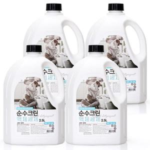 순수크린 액체세제 2.5L X 4개 /액체세탁세제