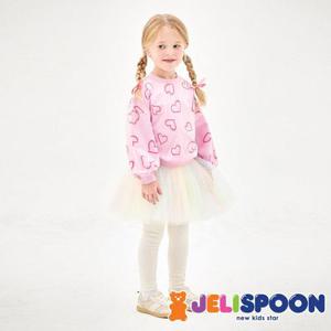 [젤리스푼] 스팽글하트샤스커트상하복