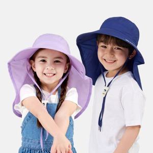 썬글레이드 자외선차단 유아동&성인 플랩캡 UV 와이드 아쿠아 플랩캡 물놀이 모자