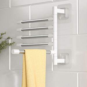 무타공 부착식 행주걸이 회전형 싱크대 수세미 건조대 주방