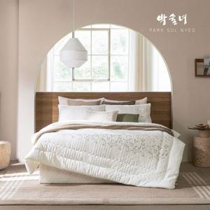 [박술녀] 순면 도톰 겨울차렵 침구 풀세트 (작품명 초연) 이불/패드/베개커버