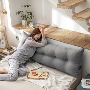 침대헤드쿠션 대형 삼각 등받이쿠션 범퍼 머리받침대 헤드보드 쿠션 배게 푹신한 폭신한