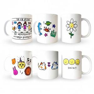 물전사 타투 나만의 머그컵 만들기 DIY키트 그림 주문제작 포토 선물 답례품 도자기