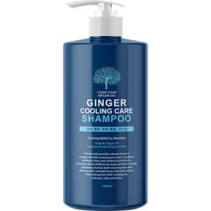 에바스 샤샤 아르간오일 진저쿨링케어 약산성 대용량 샴푸 비듬샴푸 (1000ml x 1/2개 택1)