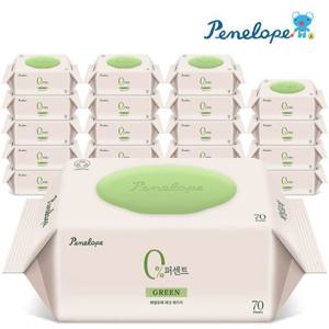 페넬로페  영퍼센트 그린 캡형 70매 20팩