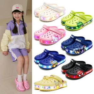 [인기] 산리오 디즈니 마블 피카츄 사이드 라이팅 샌들 7종