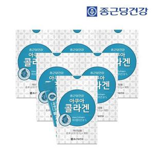 [공식] 종근당건강 아쿠아 콜라겐 30포 6박스