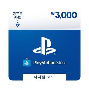 PlayStation Store 기프트카드 3천원권