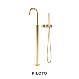 아그데욕조샤워스탠드1801 스탠딩수전 무광골드