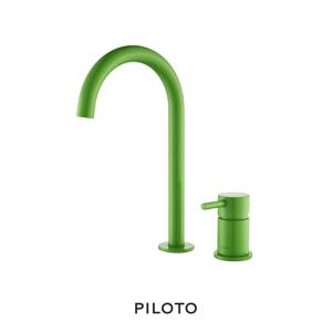 뚜뚜단싱크겸용201 그린 싱크수전 욕실수전 컬러 수전