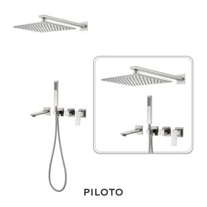 벨브라벽매립욕조해바라기1501 니켈 벽매립수전 샤워 수전