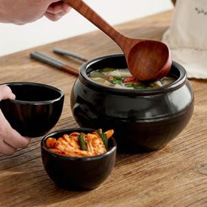 국내생산 온기담 깊은 항아리 그릇 칼국수 수제비 막걸리 동동주 옹기 술독 사발 단지