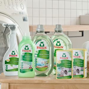 보드레PICK! 독일 세탁세제 세트(세탁세제 2개+유연제+얼룩제거제+세탁조클리너 2개)