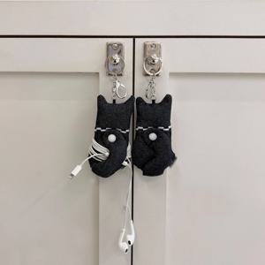 이어폰 줄감개 선정리 고양이 키링냥 인형키링