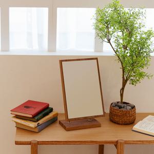 2단 조절 회전 거울 대 (오크)