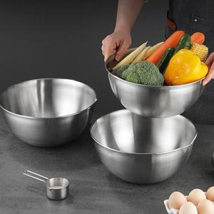 스텐 믹싱볼 3종세트 스텐볼 설거지통 쌀 채소 세척