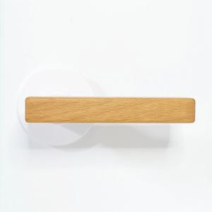 방문손잡이 문고리 문손잡이 실린더 도어락 - 원목 나무 우드 손잡이 B시리즈 380