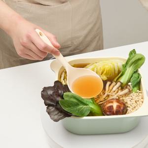 [최대 쿠폰] 하모니 일체형 실리콘 서빙스푼