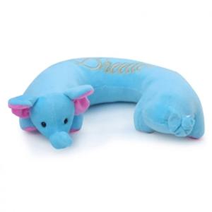반려동물 쿠션 베개(코끼리) 삑삑이 캣닢쿠션