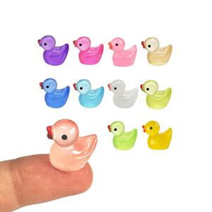 야광 오리 미니어쳐 10p 어항장식 테라리움