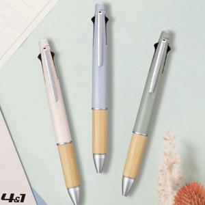 제트스트림 뱀부 0.5mm 4색+샤프 레이저각인 이니셜각인