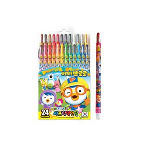 뽀로로 샤프식색연필 24색