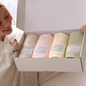 누베라 뱀부타올 고급 호텔수건 200G 집들이 자취 선물세트