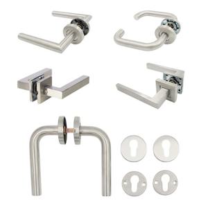 모티스 손잡이 교체용 손잡이 셀프교체 스테인리스 헤어라인 AS용