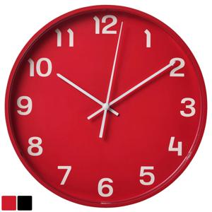 플루티스 무소음 인테리어 벽시계 28cm 2colors