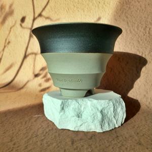 뜨레몽 투톤 수제토분 중형 대형 인테리어 화분