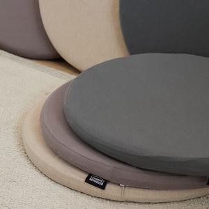 쿨링 메모리폼 원형방석 VERSION2 3COLOR 의자 방석 식탁 소파