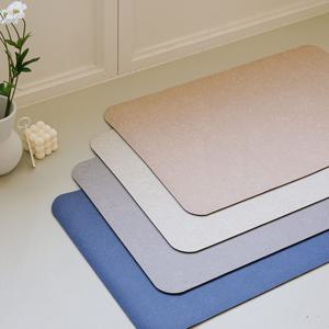 빨아쓰는 소프트 규조토 발매트 3세대 미끄럼방지 4COLOR
