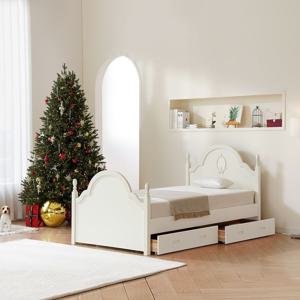 빅안나 슈퍼싱글침대(크림화이트)