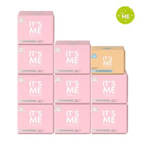 잇츠미 퓨어앤핏 생리대 중형 12P x9개+롱라이너 20P x1개