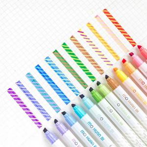 파스텔 형광펜 12종세트 밑줄 표시 메모