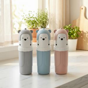 1+1 휴대용 칫솔케이스 칫솔통 양치컵 신학기 준비물