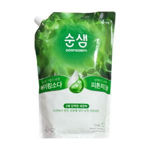 순샘 베이킹소다X피톤치드향 주방세제 리필 1.2L