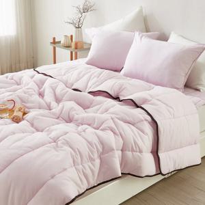 QQ사이즈 로더스 퓨어코튼60수 순면 간절기 이불+베게커버 2장 세트