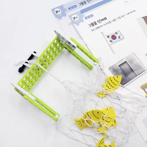 유아 어린이 어린이집 유치원 학습지 교재 낚싯대 블록 도르래 과학 실험 키트 활동지 세트