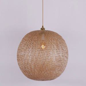 어반 일반천장형 라탄 팬던트조명 한옥 인테리어 포인트