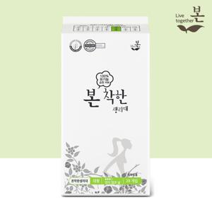 착한 유기농 생리대 대형 28P, 1팩