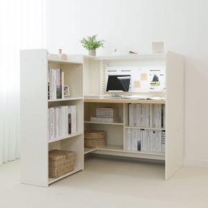 누크 와이드 1200 독서실책상 2종 왼쪽책장 오른쪽책장 선택