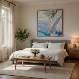 앨리스 달튼 브라운 - Late Breeze 물결 바다 풍경 그림액자 거실 침실 홈카페