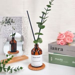 시그니처 브라운 디퓨저 화장실 실내방향제 100ml 집 방 거실 사무실 집들이선물 답례품