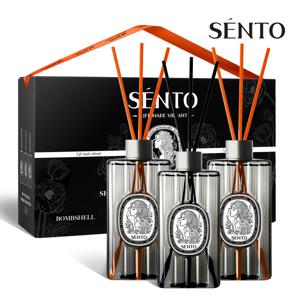 센토 인텐스 프리미엄 대용량 디퓨저 선물세트 밤쉘 550ml 3개
